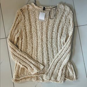Cream Knit Sweater
